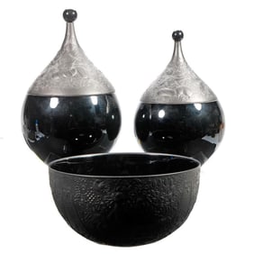 Three Rosenthal Magic Flute Porcelain Serving Pieces