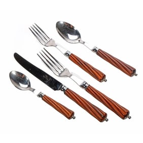 French Stainless Flatware Service
