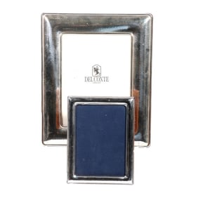 Two Contemporary Italian Silver Frames