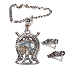 Kieselstein-Cord sterling silver jewelry, circa 1990's