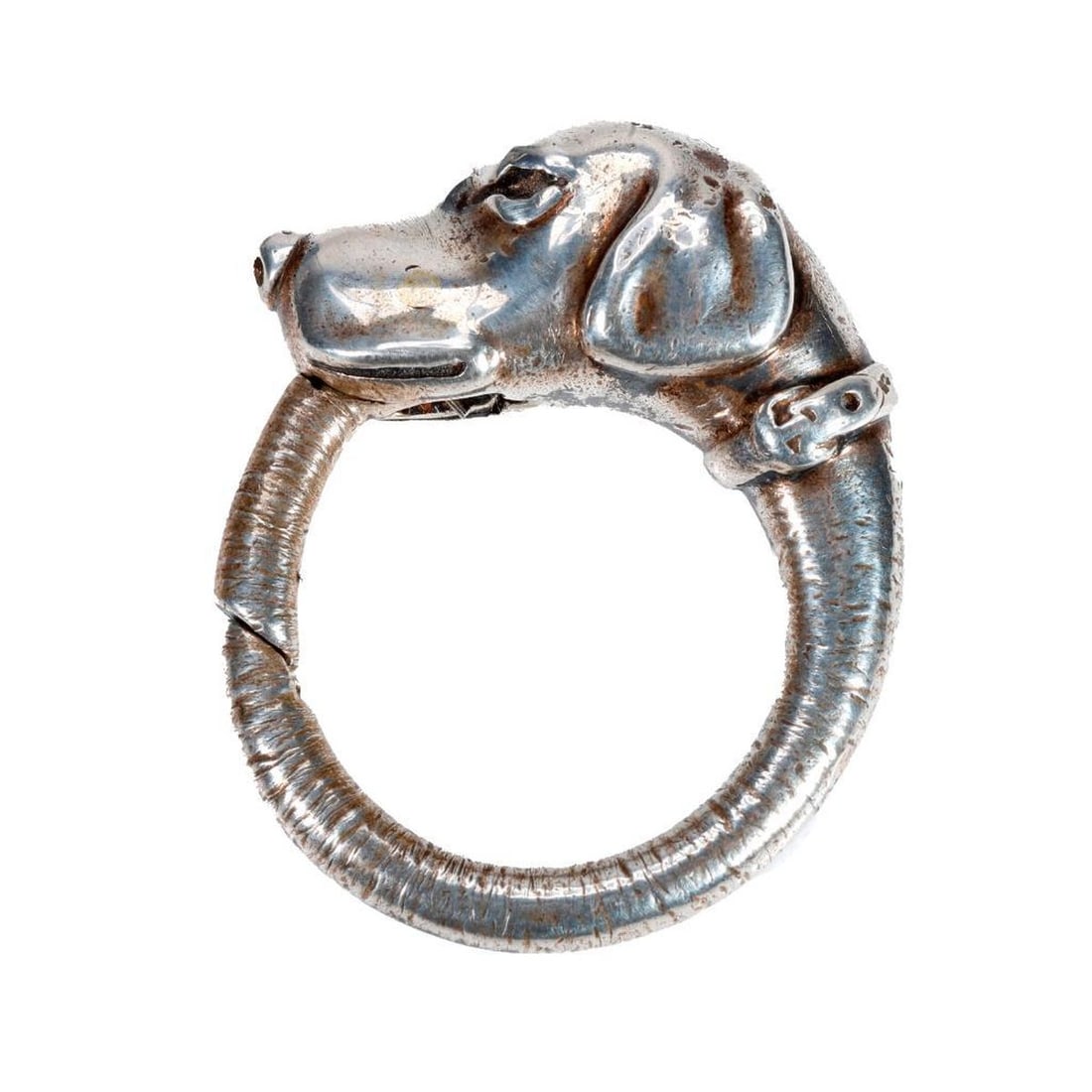 Vintage Tiffany & Co. sterling silver keyring (1 of 3)