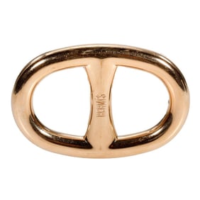Hermes Chaine d'Ancre scarf ring
