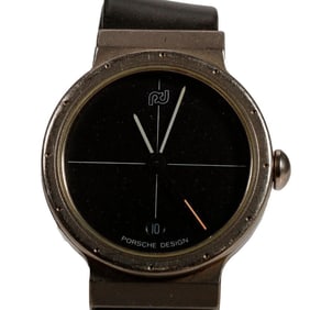 Porsche Design stainless steel wristwatch, c. 1980's