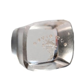 Two rock crystal intaglio seals