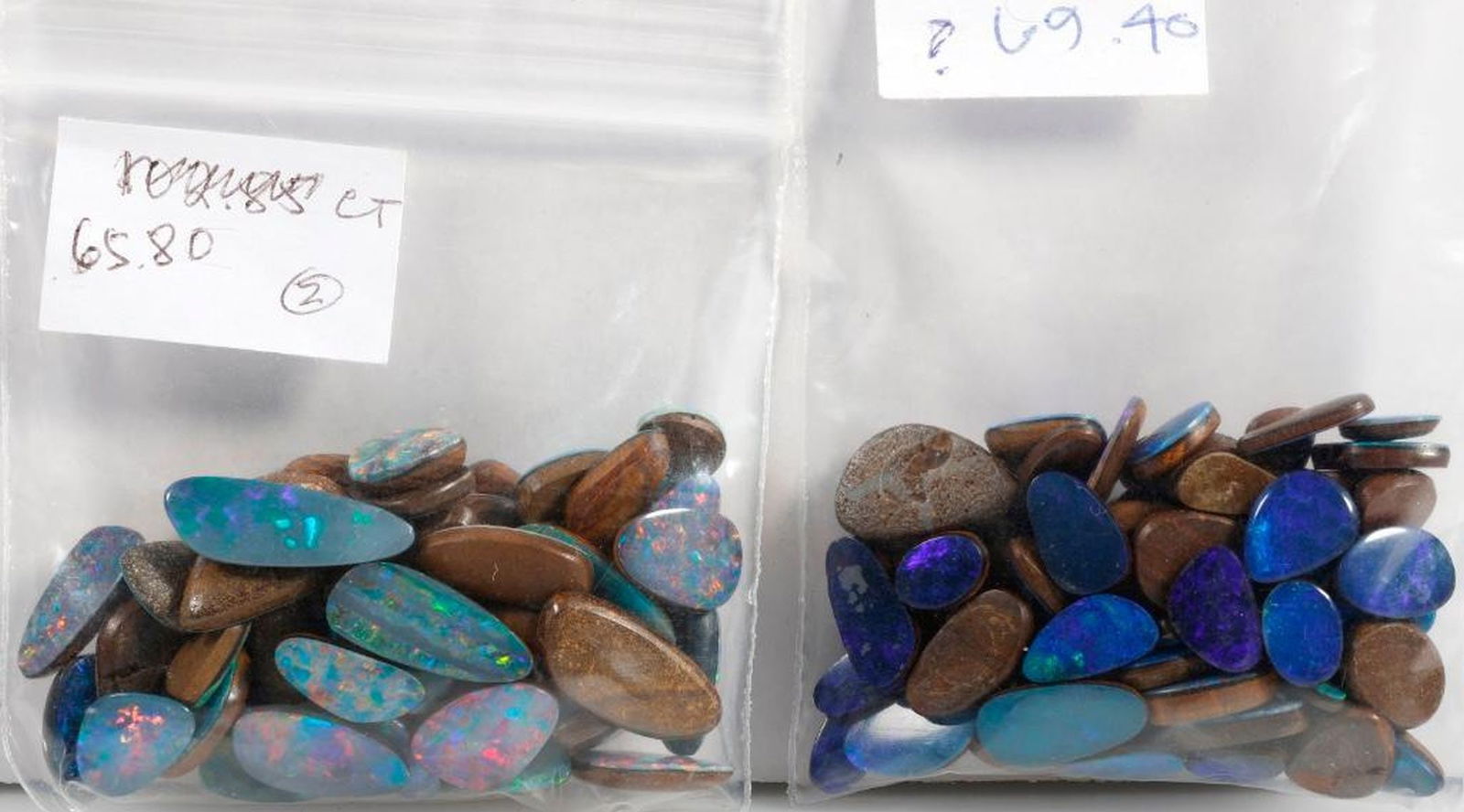 Unmounted opal doublets (1 of 1)