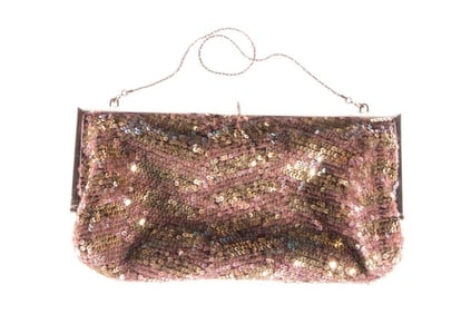 Badgley Mischka Sequined Evening Purse
