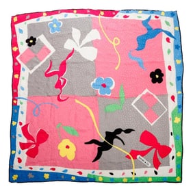 Tiffany & Co. Silk Jacquard Scarf