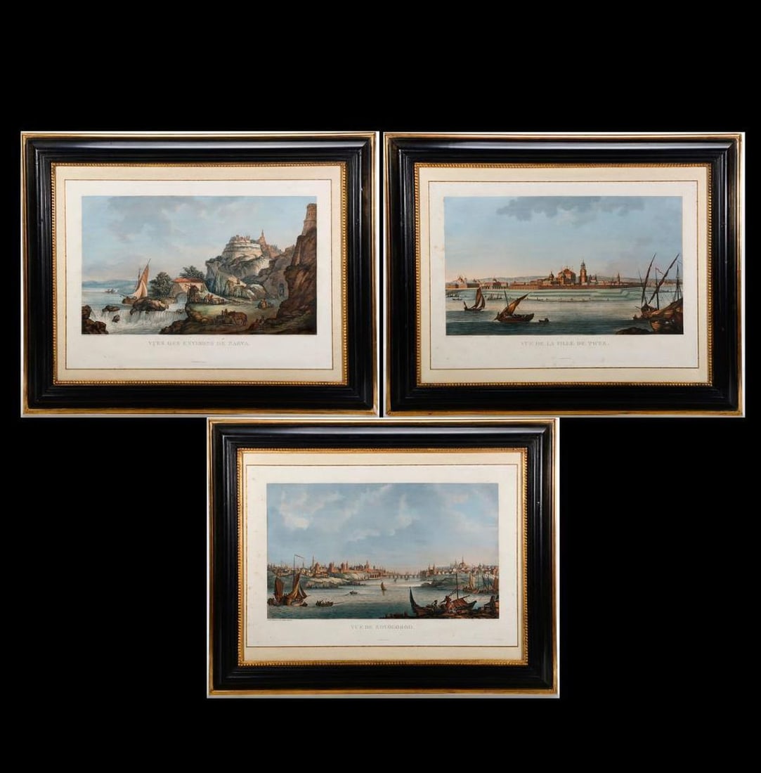 Demane-Demartrais, Views of Russia (3). Property of Alton F. Irby III (1 of 4)