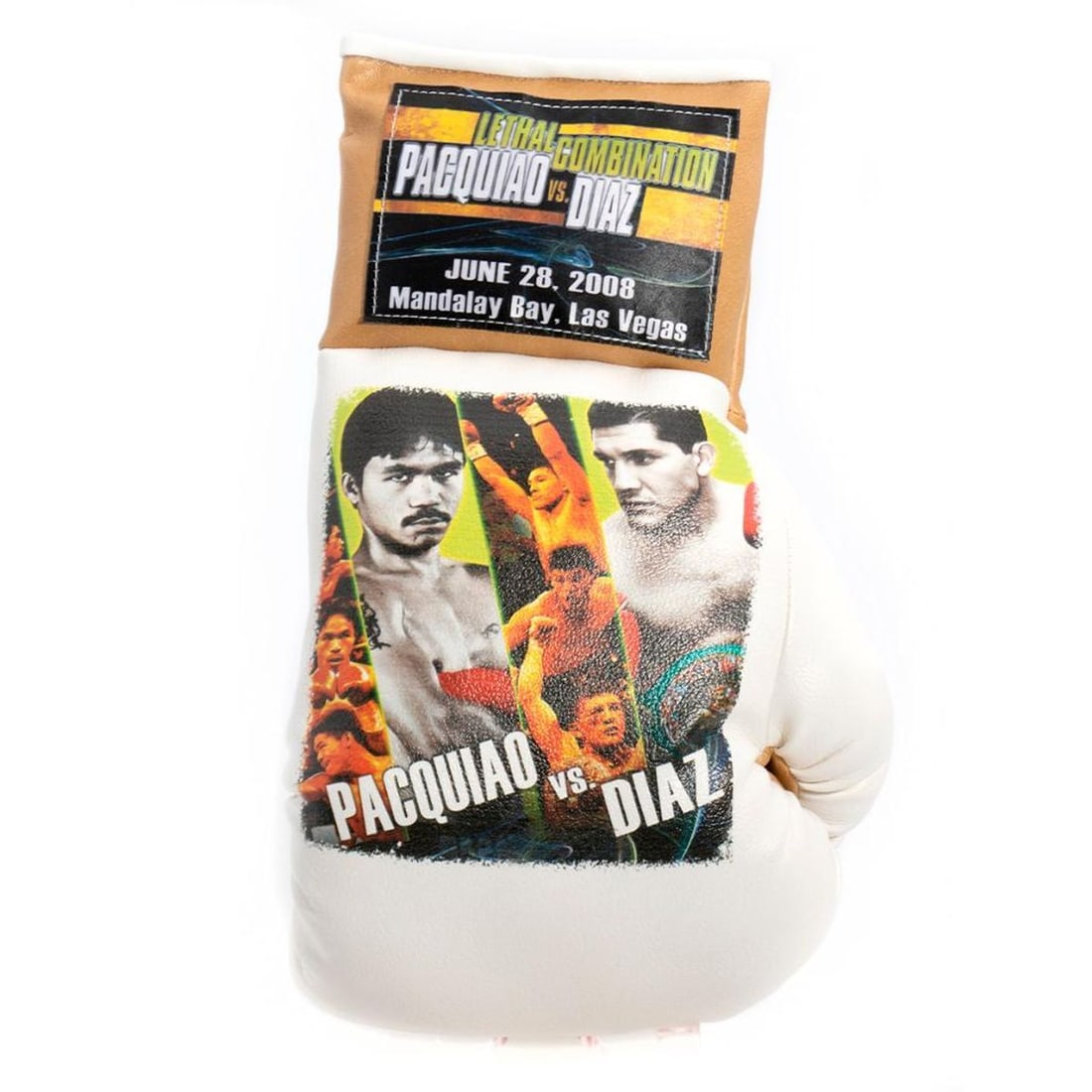 Pacquiao VS. Diaz souvenir boxing glove (1 of 4)