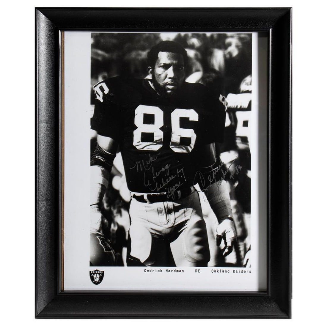 Cedrick Hardman Autographed Photograph (1 of 5)