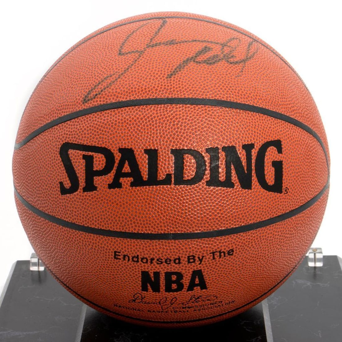 Jason Kidd Autographed Spalding Basketball (1 of 6)