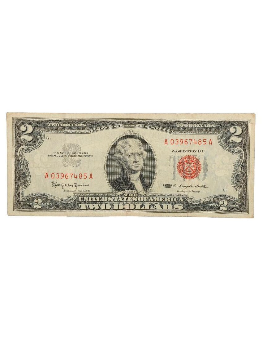Two Dollar Bills (3): 1928, 1963, 1976 (1 of 6)