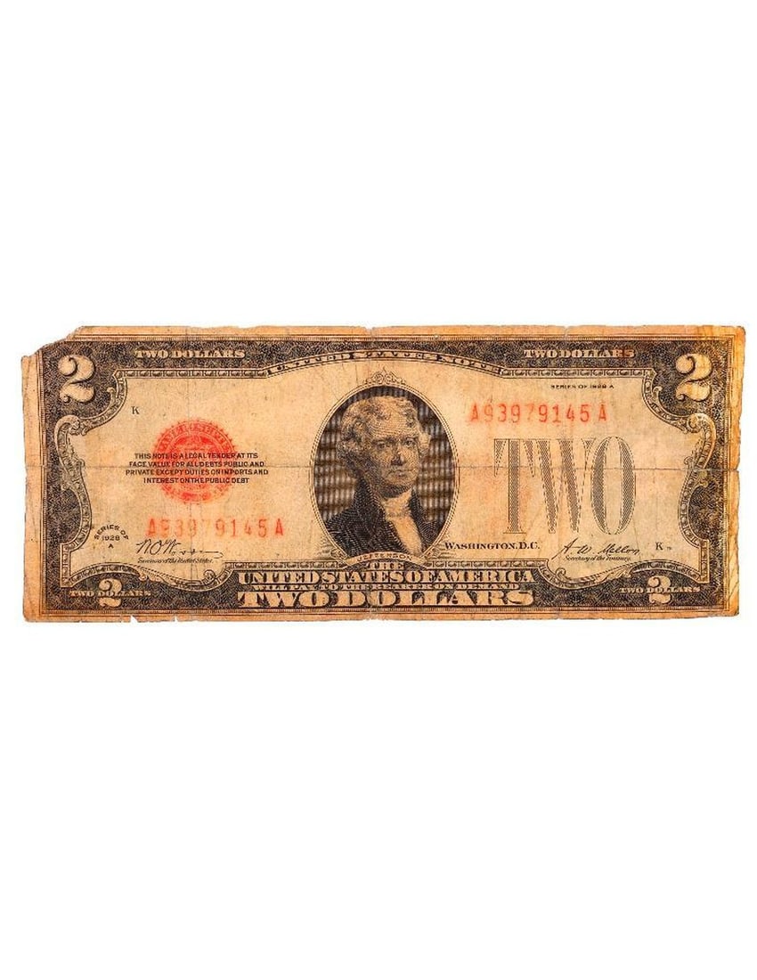 Two Dollar Bills (3): 1928, 1963, 1976 - 5