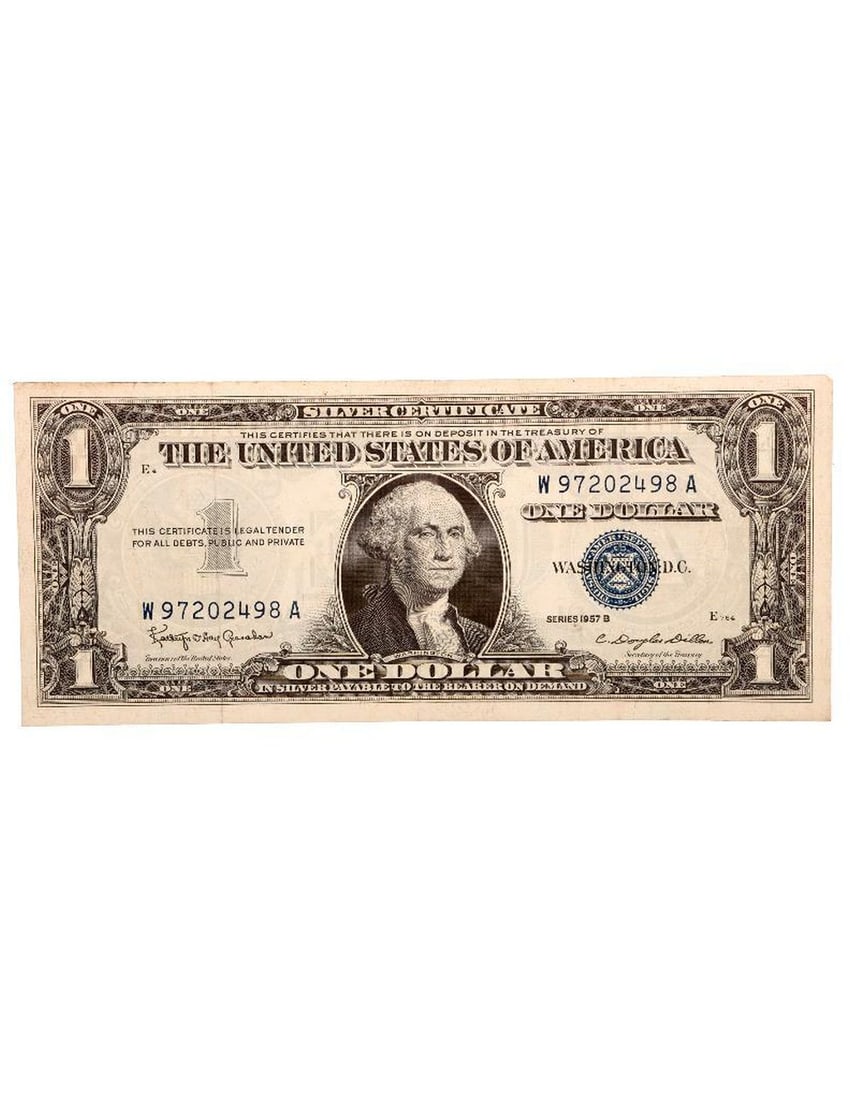 Silver Certificate 1957 One Dollar Bills (4) - 3