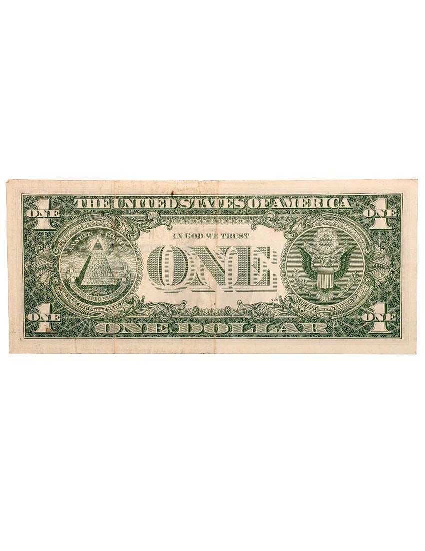 Silver Certificate 1957 One Dollar Bills (4) - 4