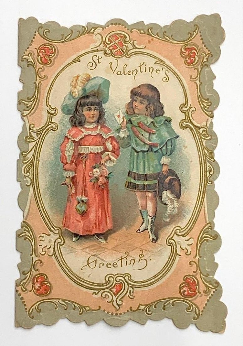Vintage valentine card: “St. Valentine’s Greeting (1 of 1)