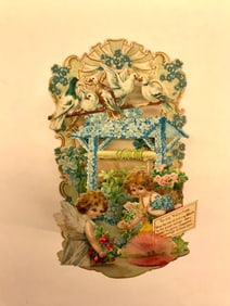 Valentine Card: pop-up, wishing well