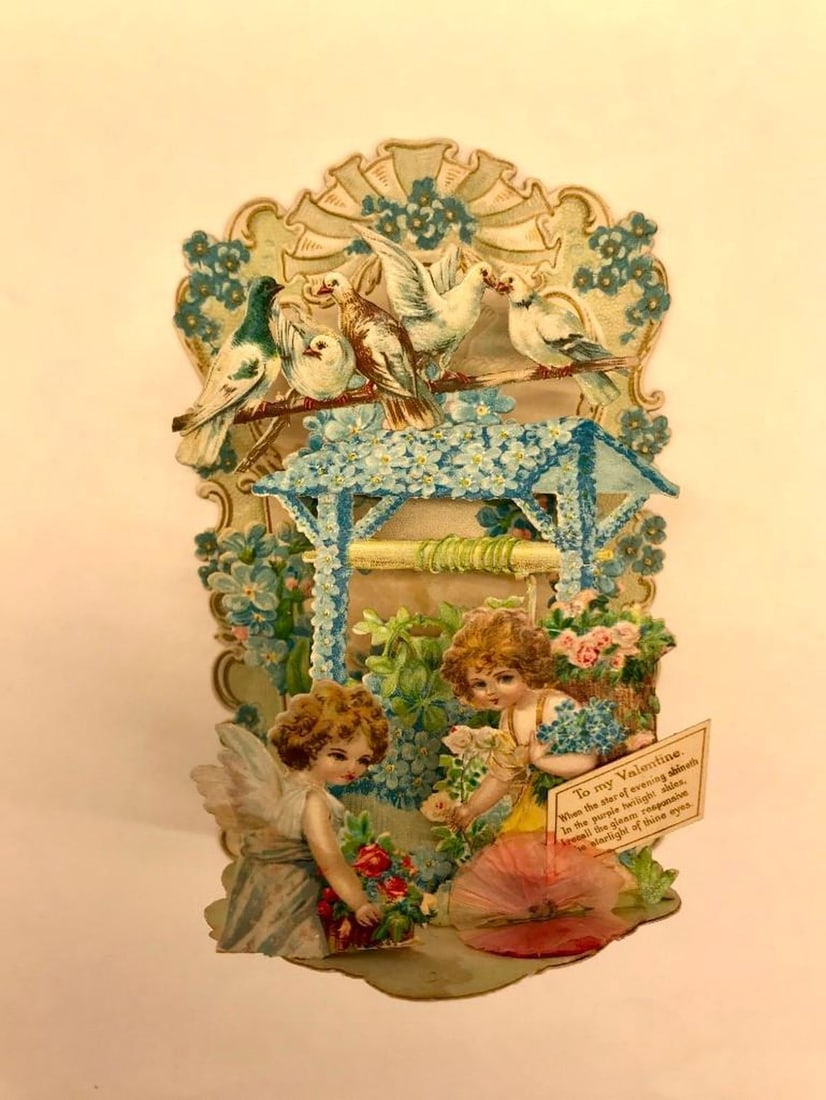 Valentine Card: pop-up, wishing well (1 of 1)