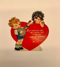 Valentine Card: 'Just know one tune"