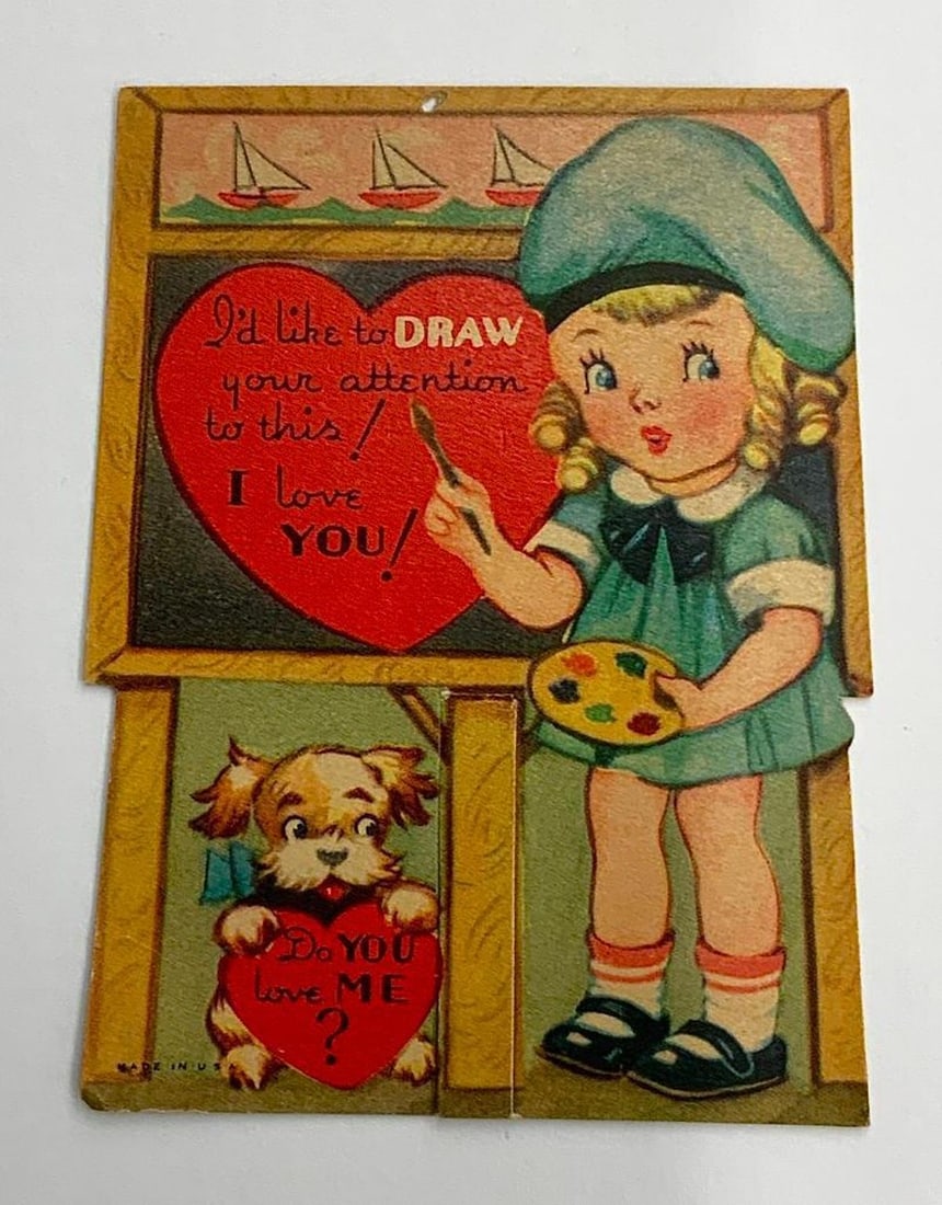 Valentine Card: "'I'd like to draw your attention" (1 of 1)