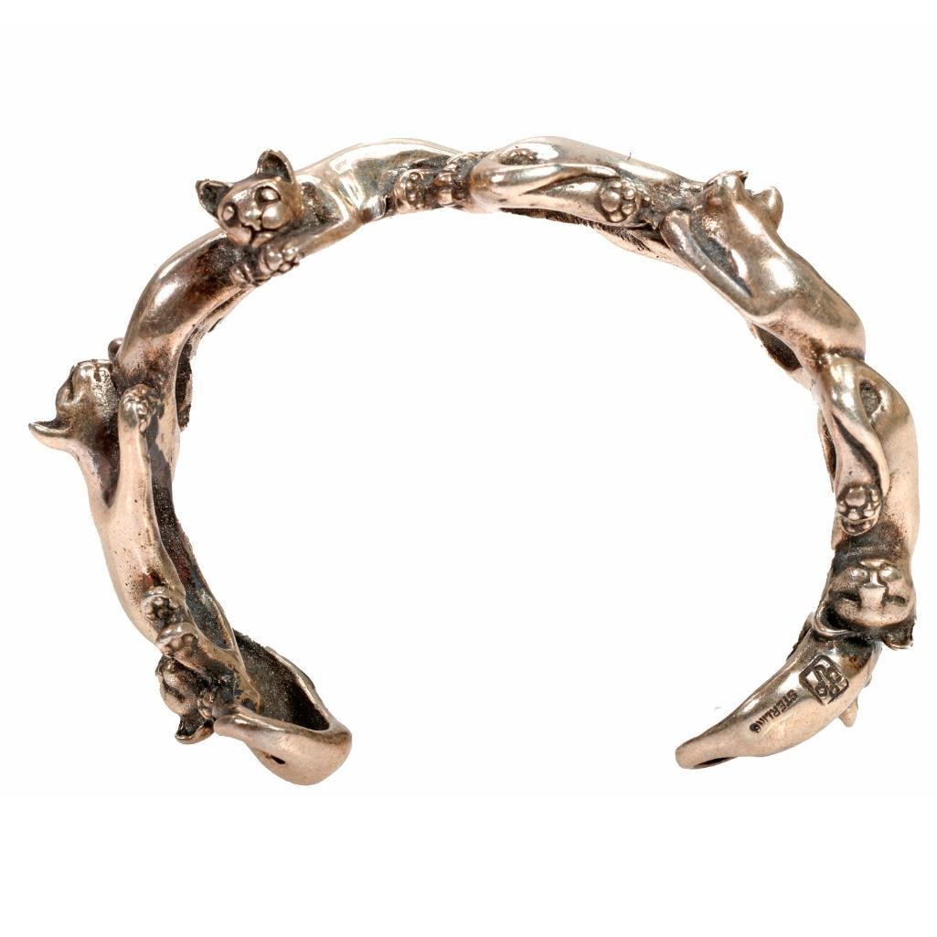 James Yesberger sterling silver cat jewelry (1 of 8)