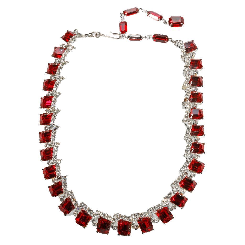 Kramer rhinestone necklace (1 of 3)