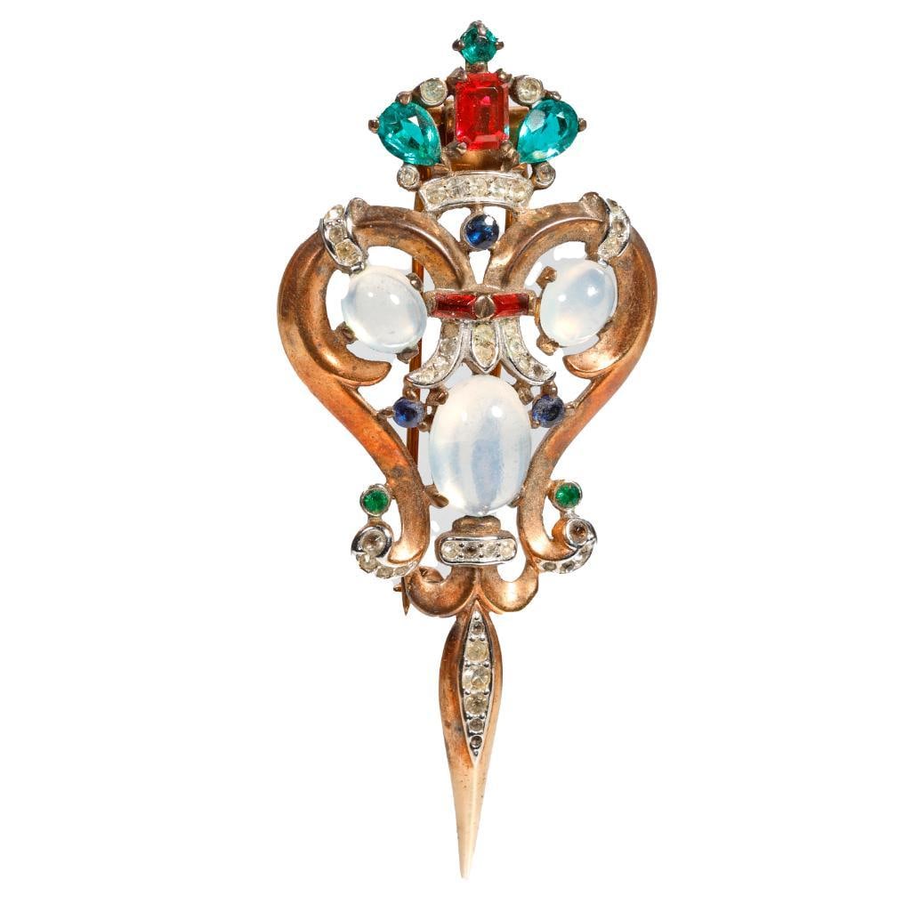 Alfred Philippe Crown Trifari brooch (1 of 3)