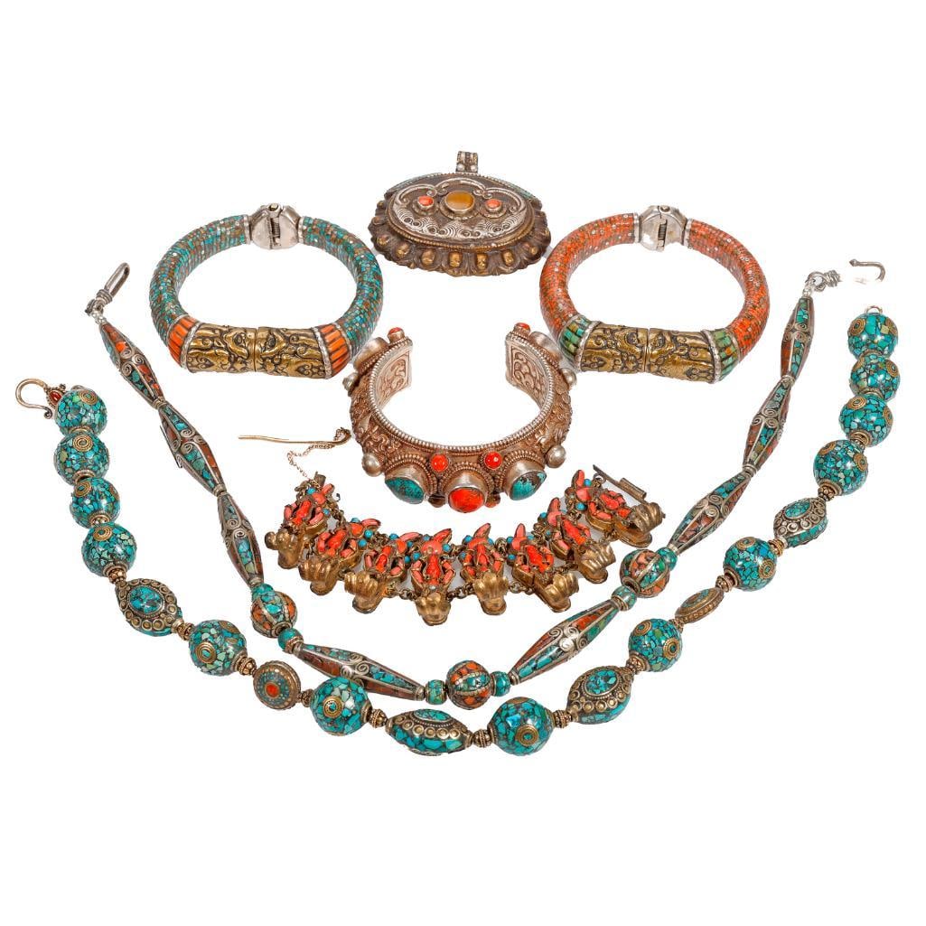 A group of Nepalese jewelry (1 of 8)