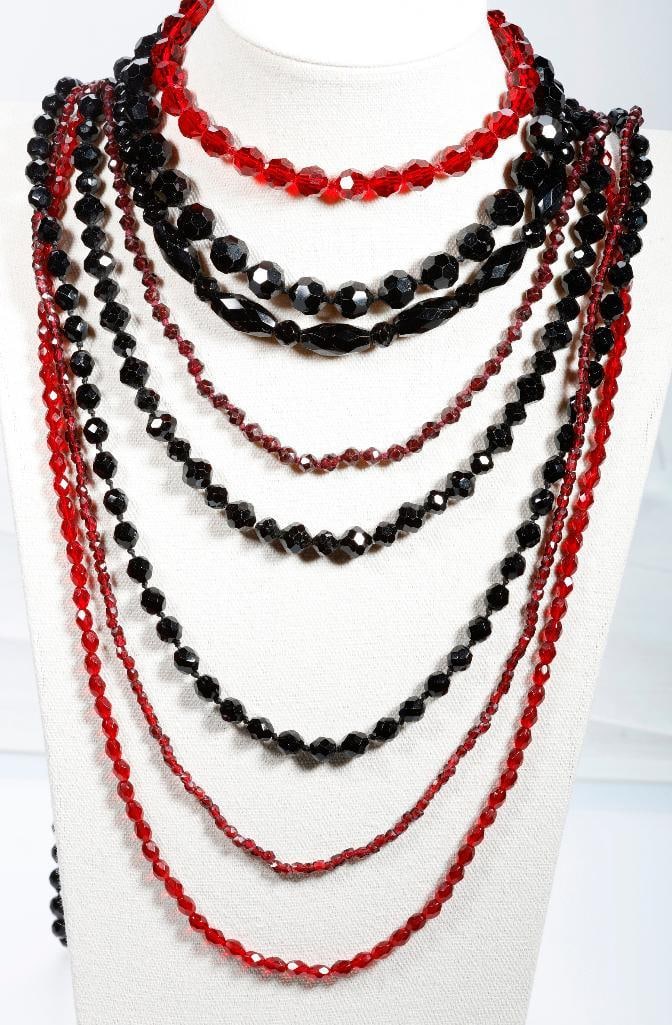 A group of beaded necklaces (1 of 5)