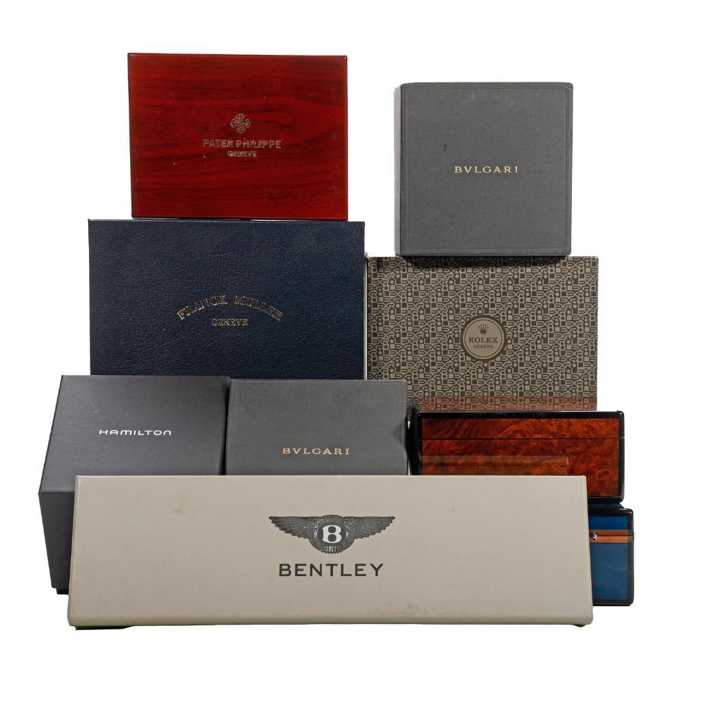 A group of watch boxes (1 of 2)