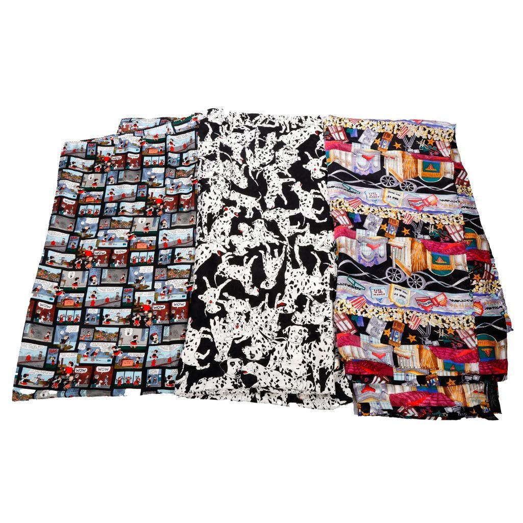 Nicole Miller Silk Scarves (3): Film/Comics (1 of 4)