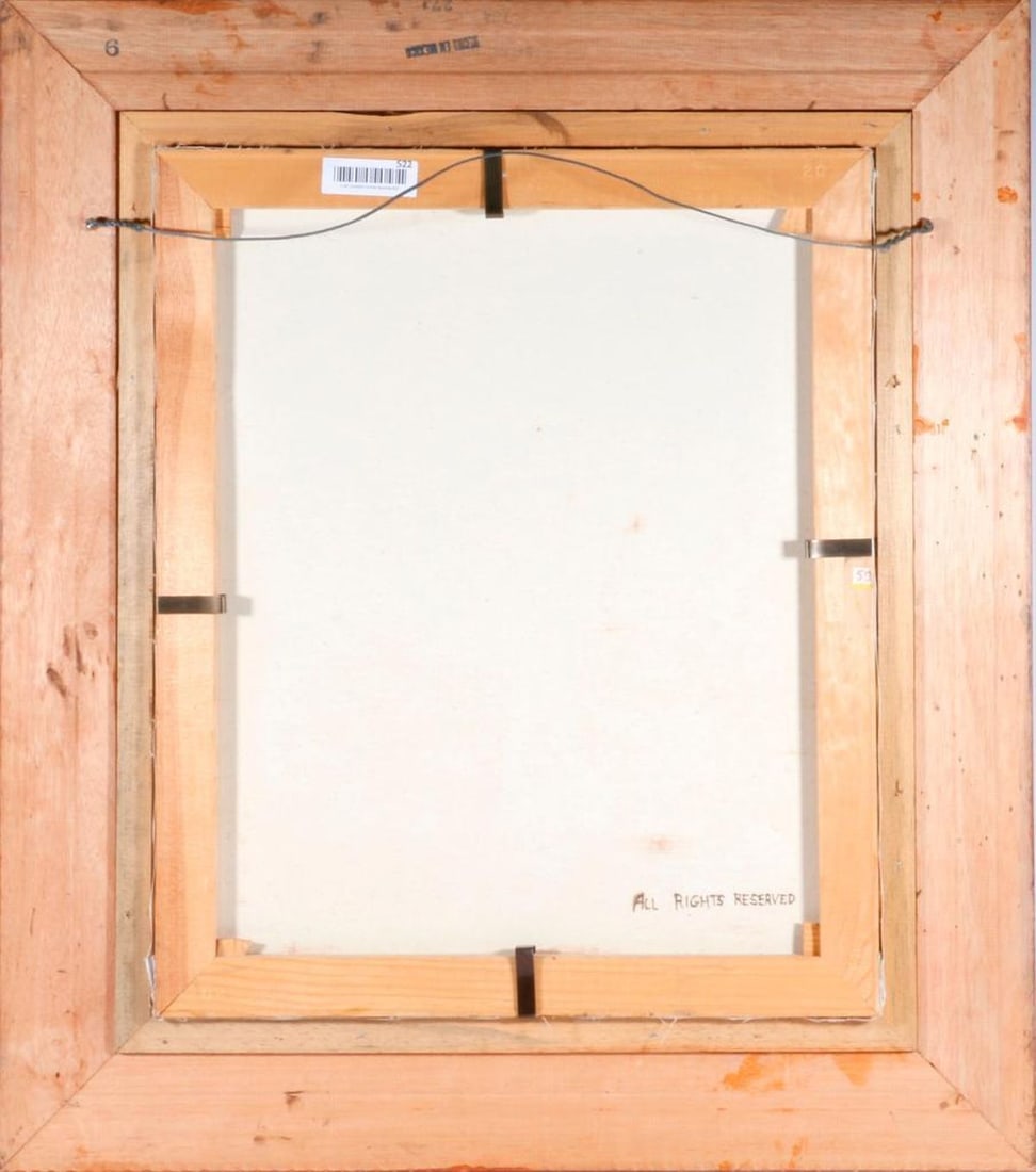 Screenprint of a Native American Warrior - 6