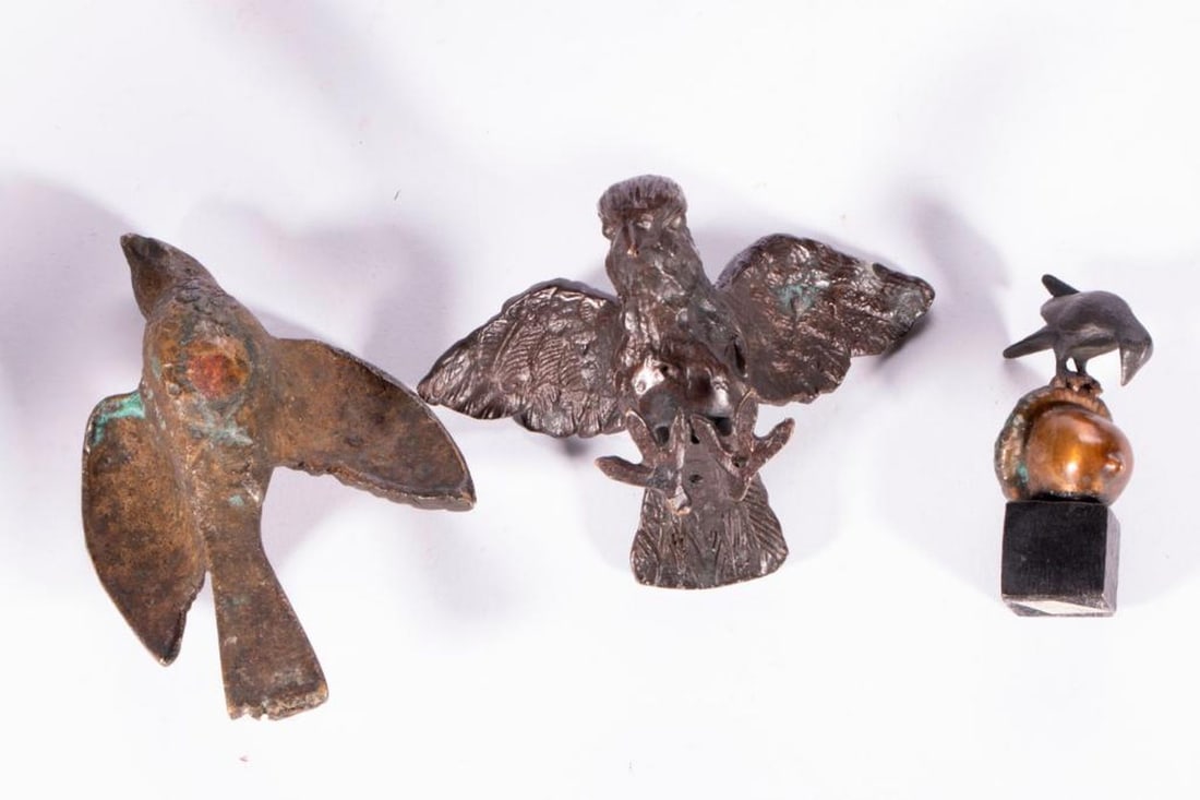 A Lot of Bronze Figures. - 9