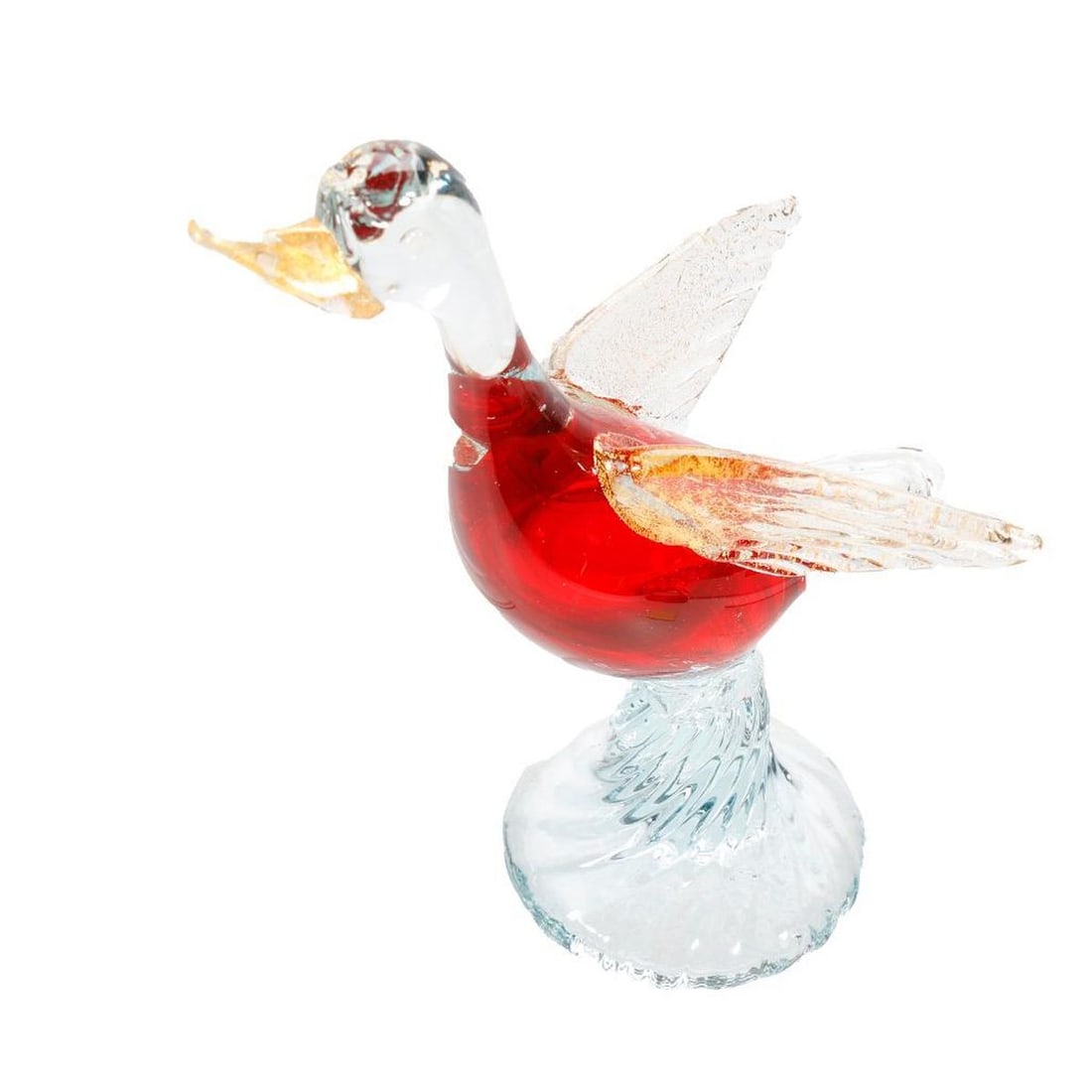 Four Murano Glass Duck or Bird Figures - 4