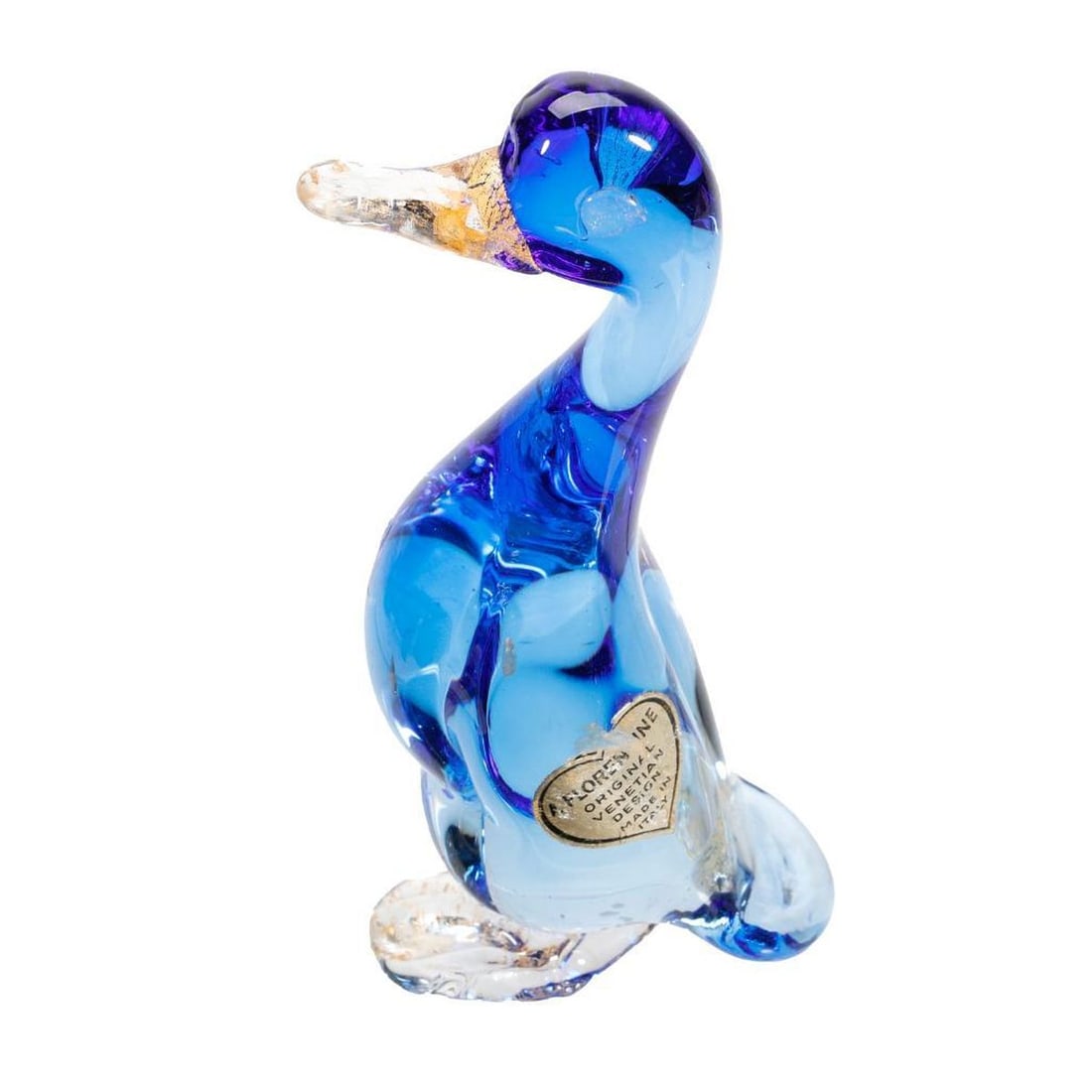 Four Murano Glass Duck or Bird Figures - 5