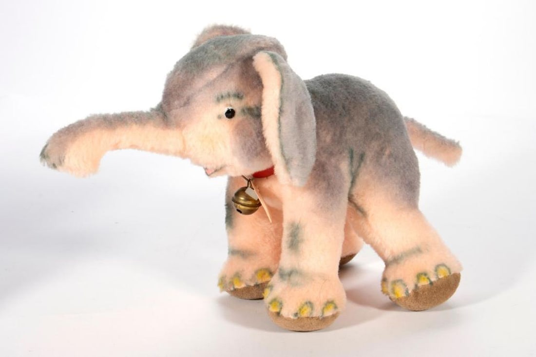 Vintage Steiff Bear and Elephant - 2