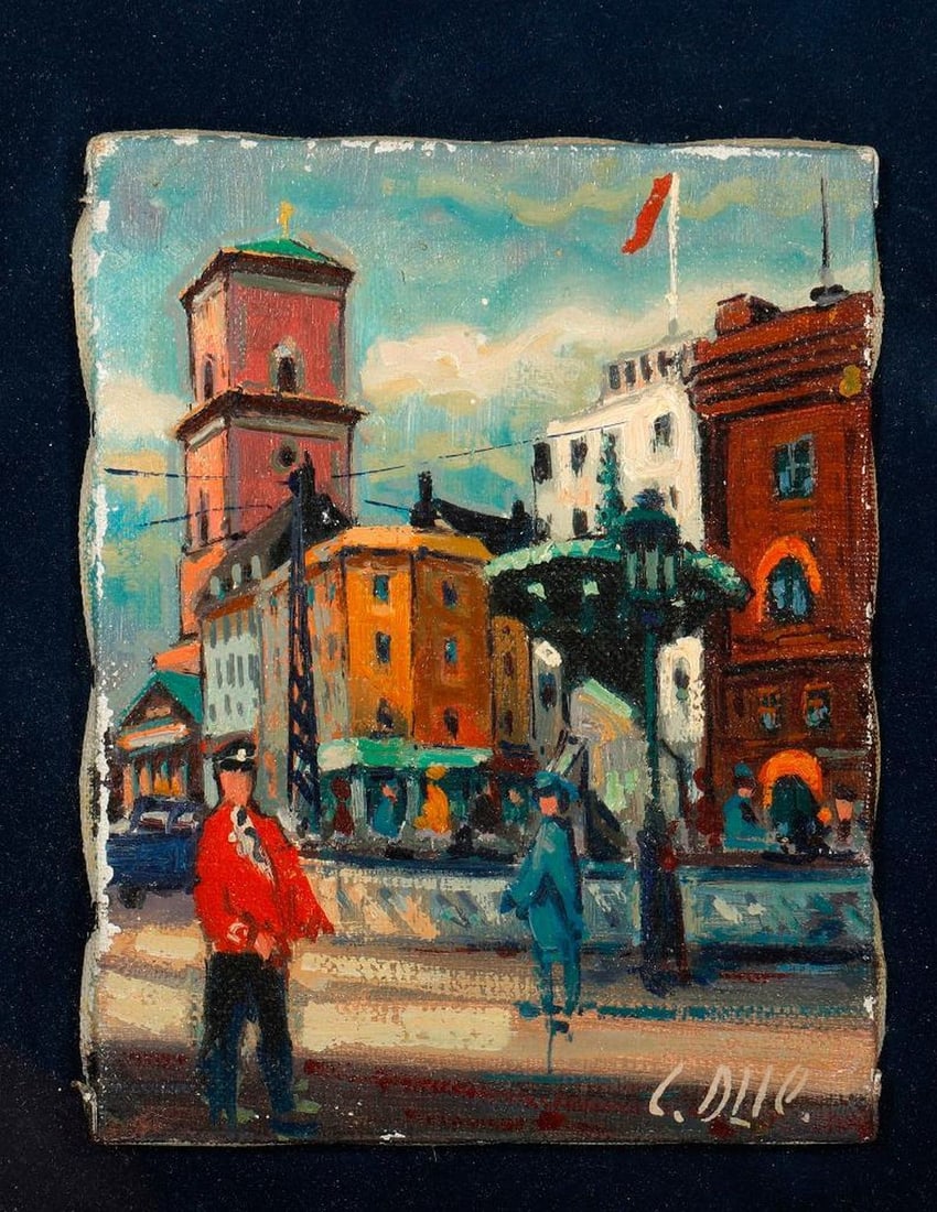 A European Street Scene - 2