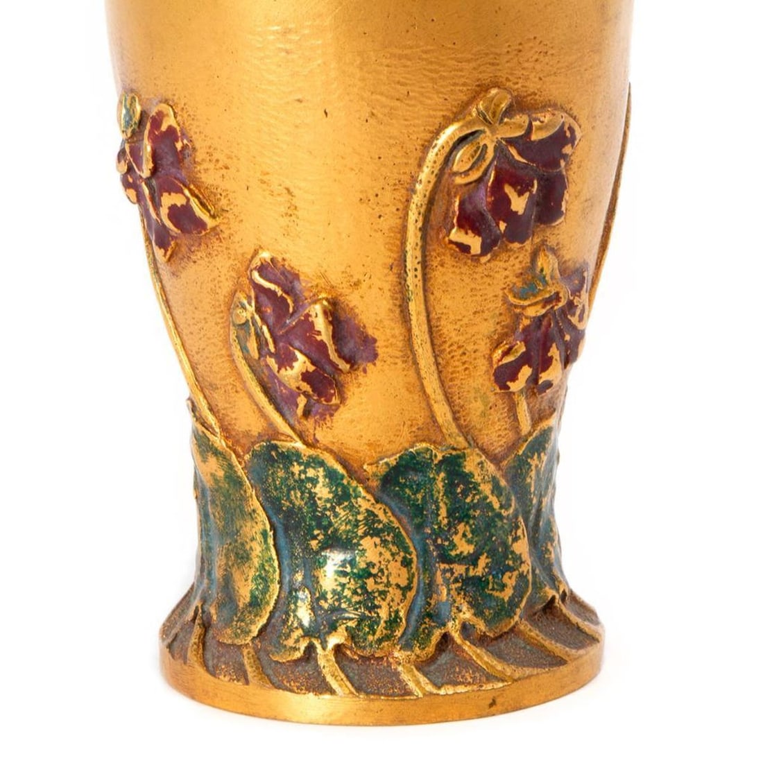Art Nouveau Bronze Vase - 2