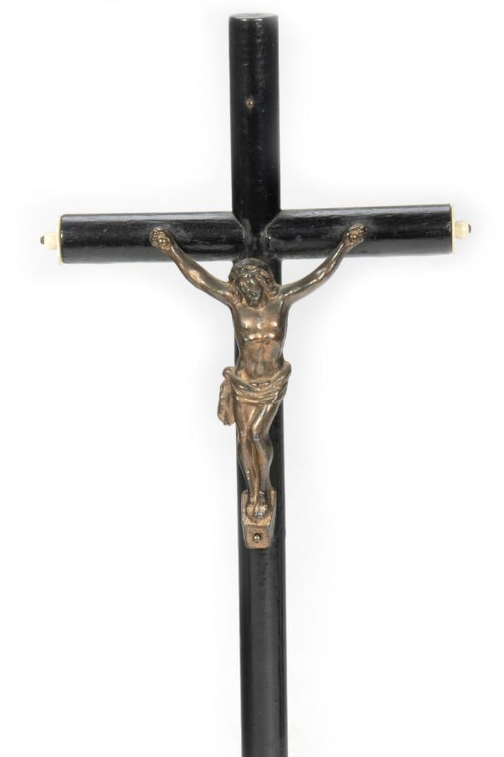 6 Souvenir Standing Wood Crucifixes - 3