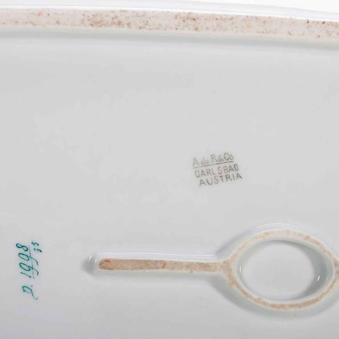 Austrian Porcelain Fish Platter and Plate Set - 2