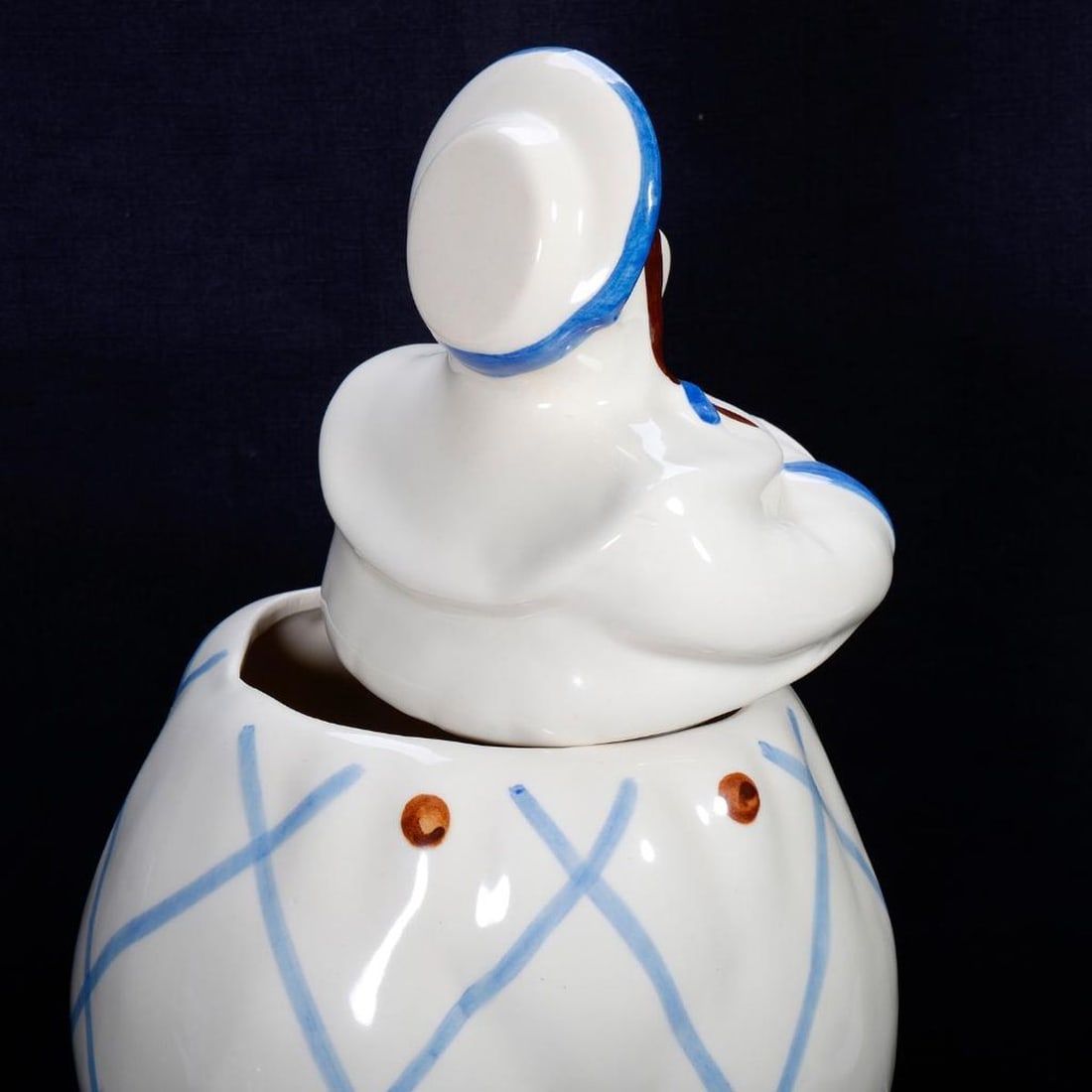 Three American Pottery Cookie Jars and a Teapot - 6