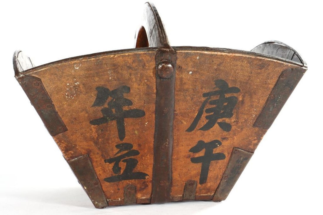 Chinese wood bucket - 2
