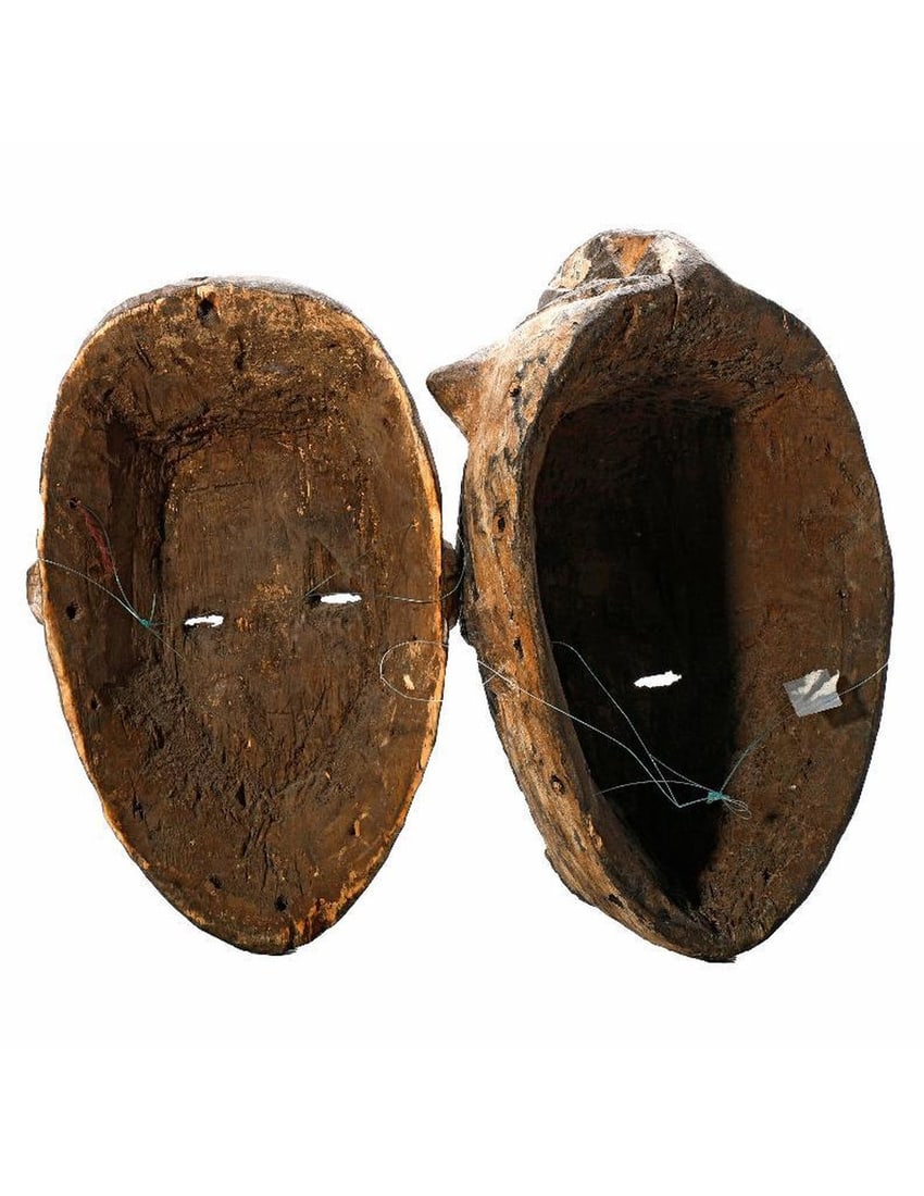 Two Nigerian Tribal Spirit Masks - 4