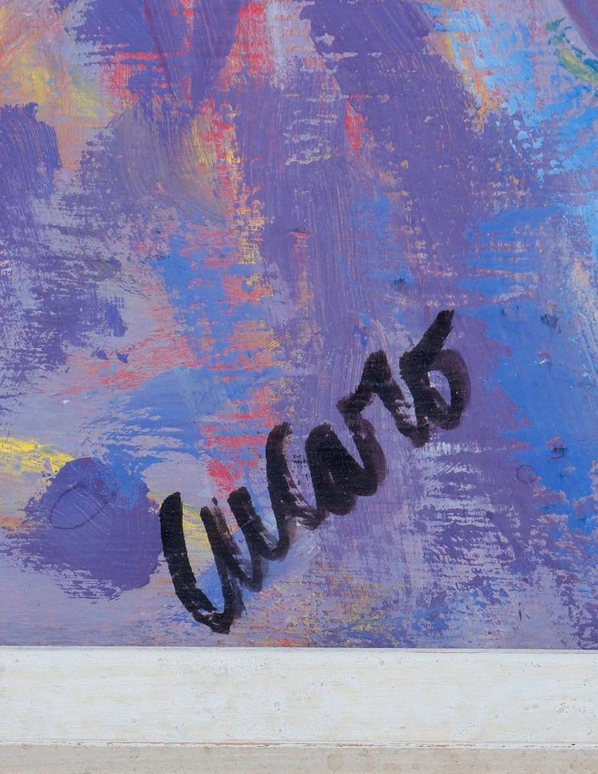 Clown Group Painting, 20th Century - 2