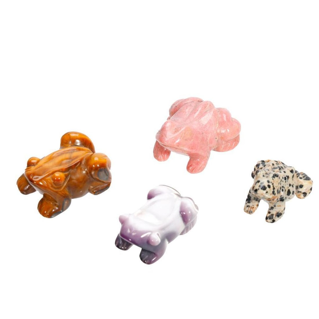 Assortment of Carved Hardstone Frogs (13) - 7
