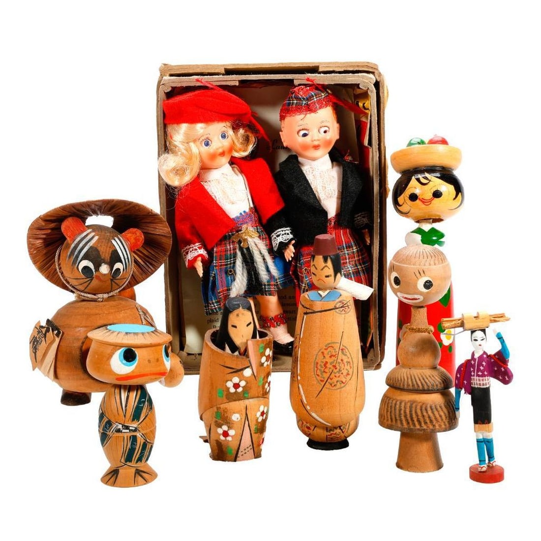 Lot of Souvenir Dolls - 2