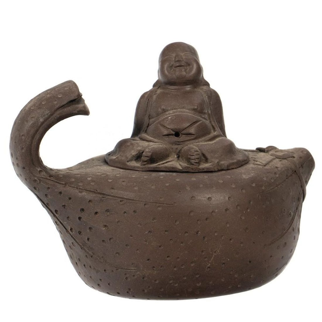 Asian Ceramic Water Dropper and Teapot - 5