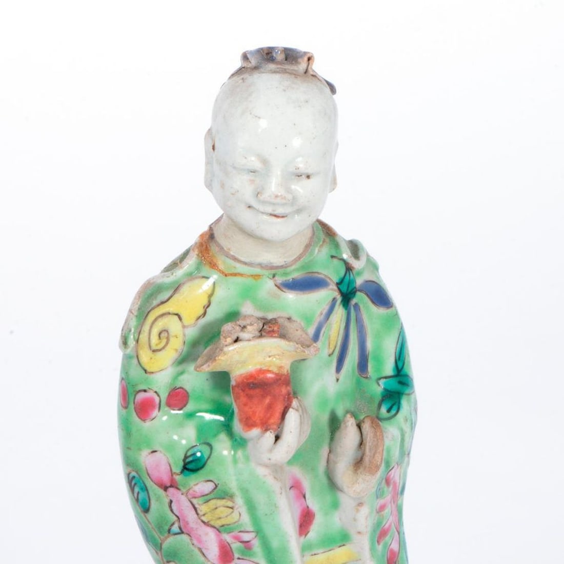 Chinese Famille Verte Figure. - 5