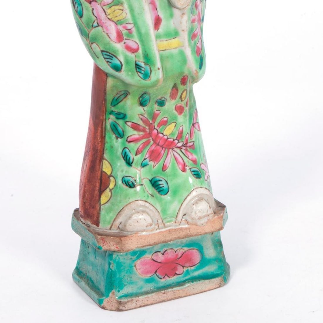 Chinese Famille Verte Figure. - 6