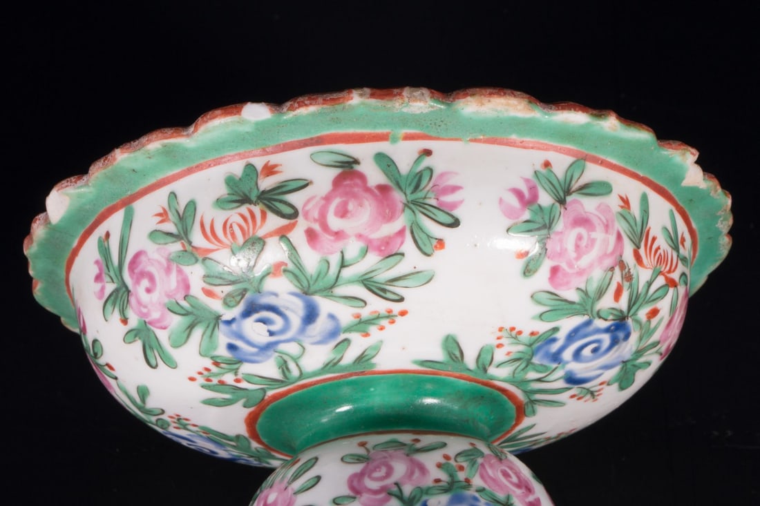 Chinese Pedestal Bowl. - 9